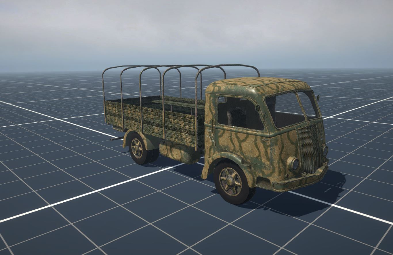 FIAT 626 with Cage