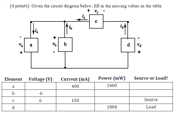 How To Fill Out Circuit Diagram