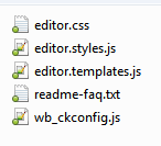 Editor Folder
