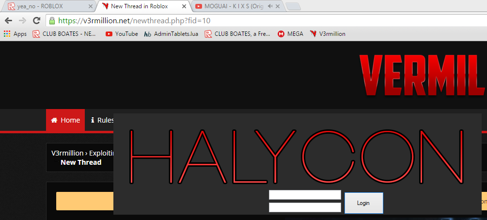Preview Halycon S Hwid Whitelist Made By Null And Me