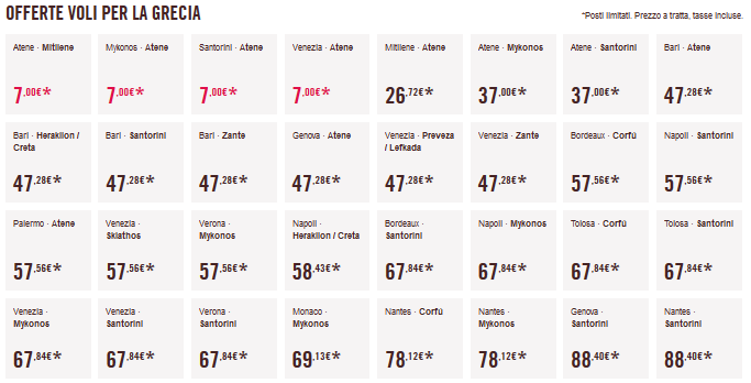 Guarda le nostre offerte voli Volotea