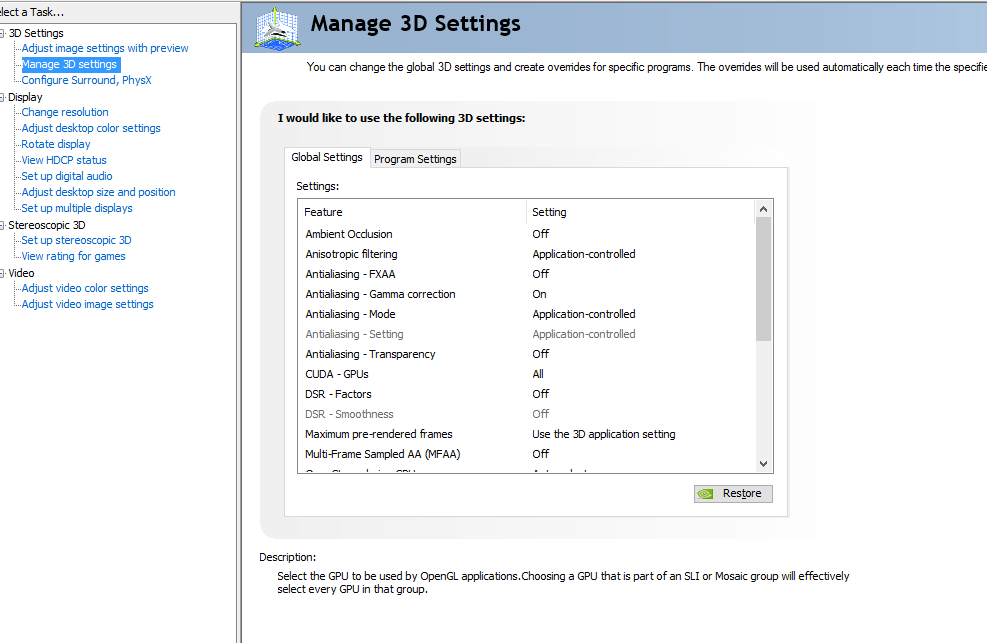 Nvidia Best Settings