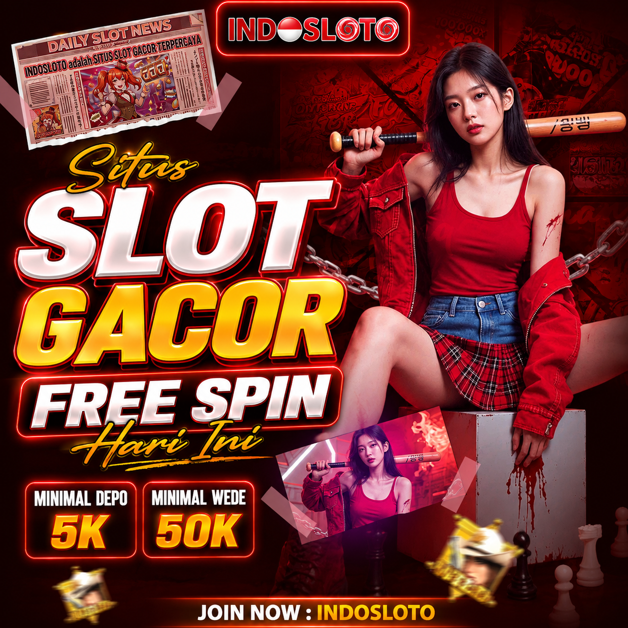 INDOSLOTO: Situs Slot Gacor Dengan Sengatan Maxwin Sering Muncul Free Spin Hari Ini