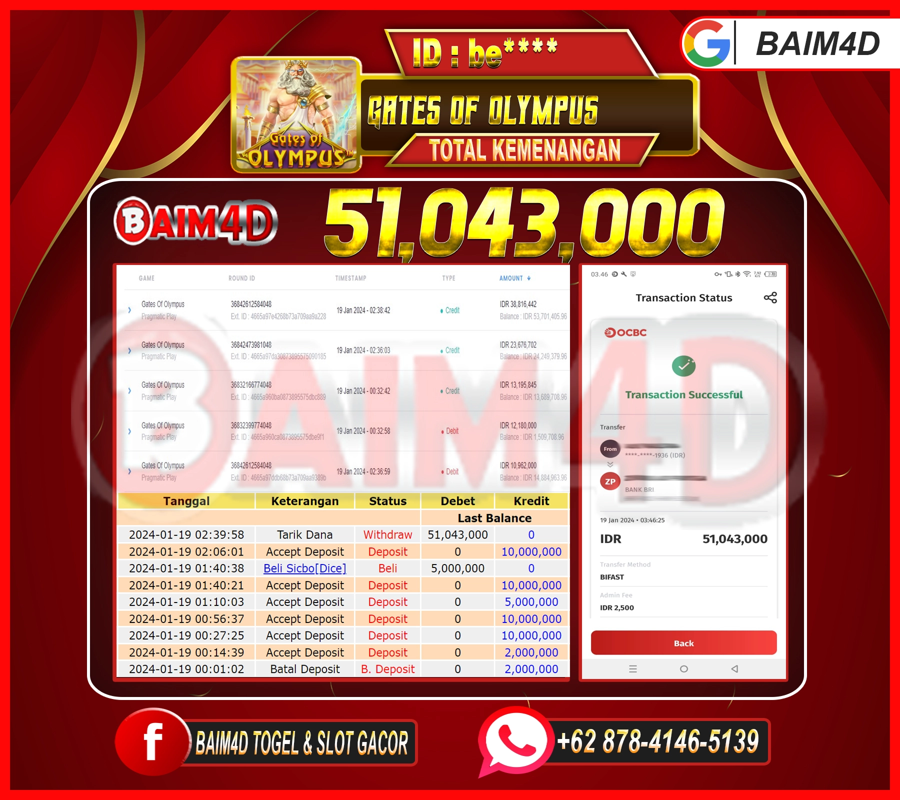 Dapatkan Pembayaran Kemenangan Cepat dan Tuntas di BAIM4D!