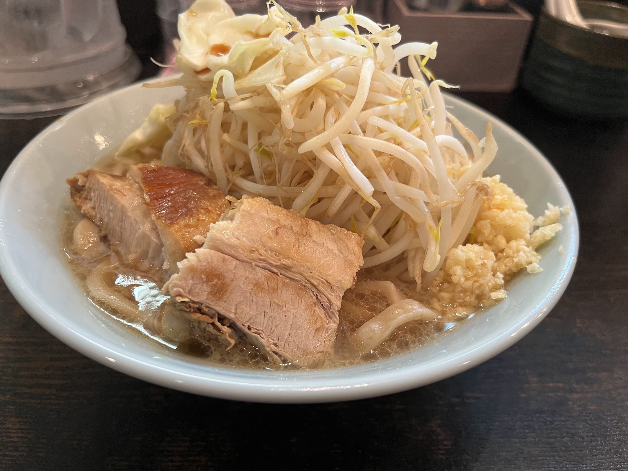 アトレ川崎・大山 二郎系・大麺1050円(2024年5月)