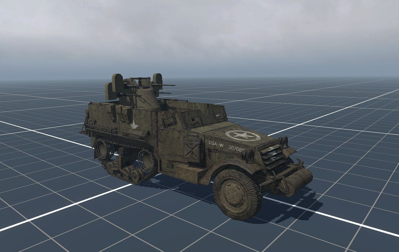 M3 Half-Track M45 Quad-Mount