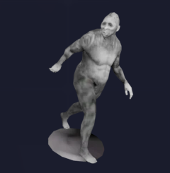 White Sasquatch