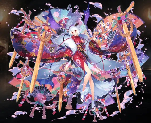 晴れ着ヘカ様&リズリーの露出が限界突破!ルキファ&ソラスも参戦で「田中は引けと指令を出してきた」の参考画像 - わんにゃんランド - アイギス攻略まとめ