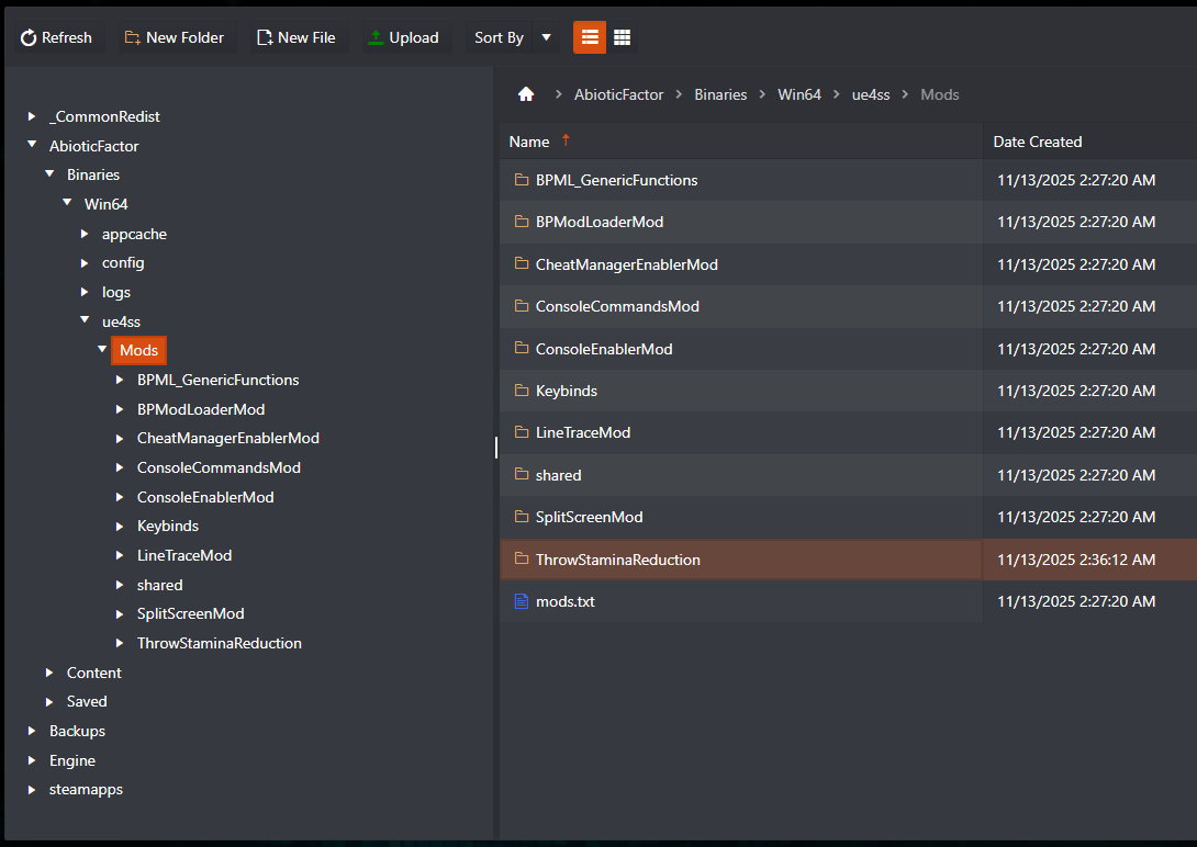 UE4SS Upload Example