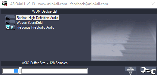 bias amp standalone focusrite usb asio crashes