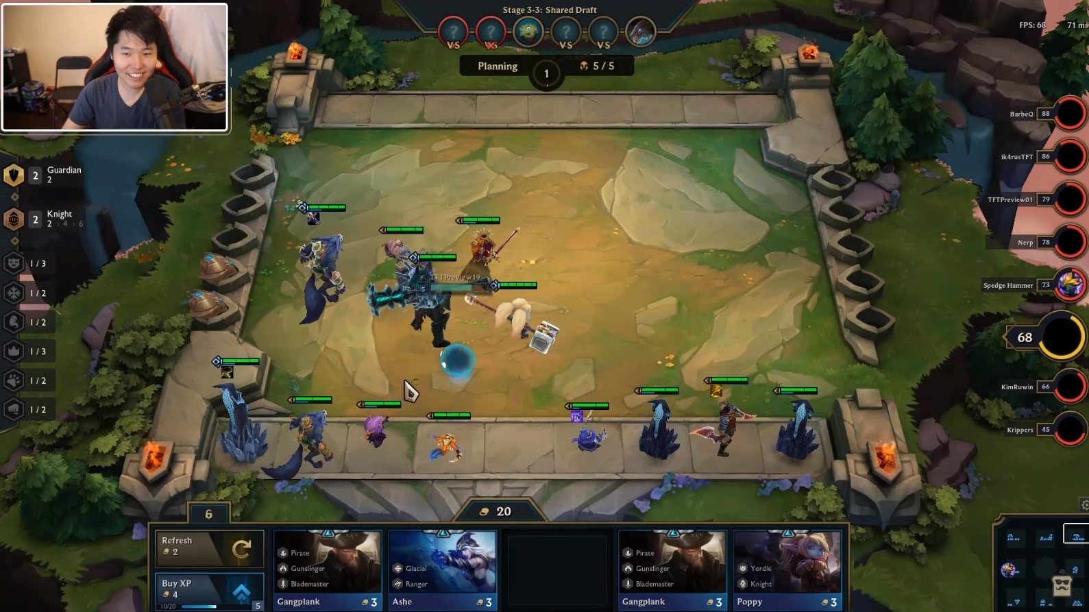 Imagen perteneciente a un vídeo de DisguisedToast probando Teamfight Tactics. Fuente: https://www.youtube.com/watch?v=T_Um_i8xMFw Imagen perteneciente a un vídeo de DisguisedToast probando Teamfight Tactics. Fuente: https://www.youtube.com/watch?v=T_Um_i8xMFw