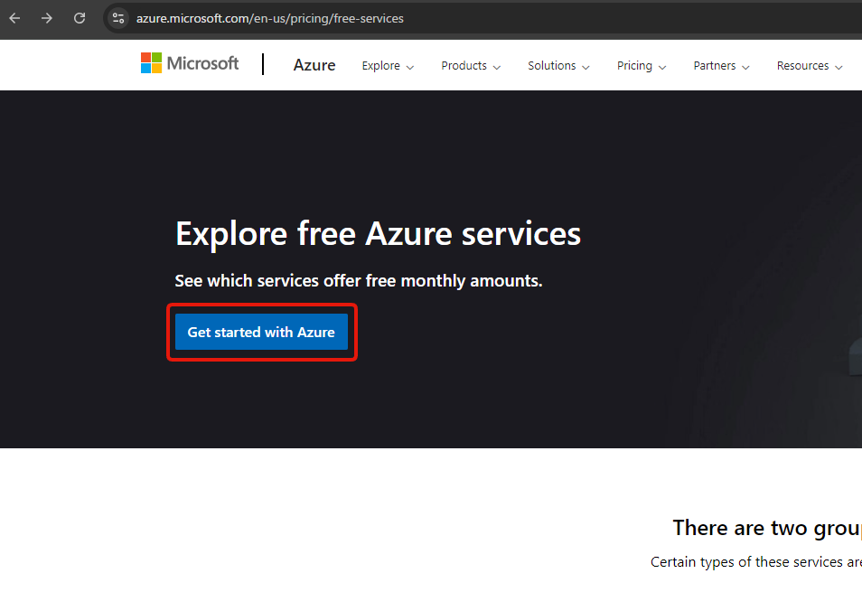 Get started with Azure