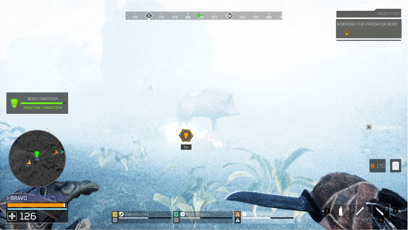 Bomb disarmed as it explodes r/HuntingGrounds