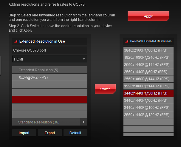 Interlaced video and other resolutions with the GC573 : r/AverMedia