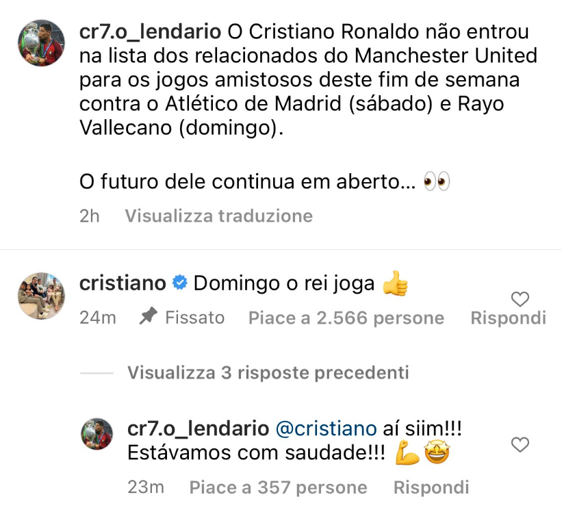 Ronaldo Instagram