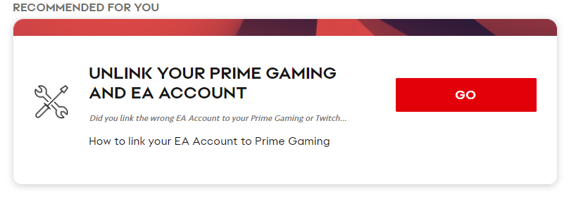 How to link/unlink your  account for  Prime Gaming