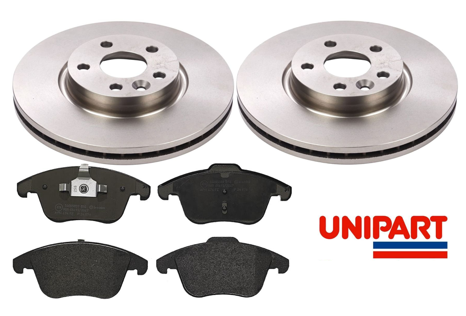 Ford Galaxy / Mondeo 4 / SMax 20062015 Front Brake Discs & Pads Set