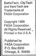 Copyright info from Aerotech, published in 86, listing Chicago as their corporate location