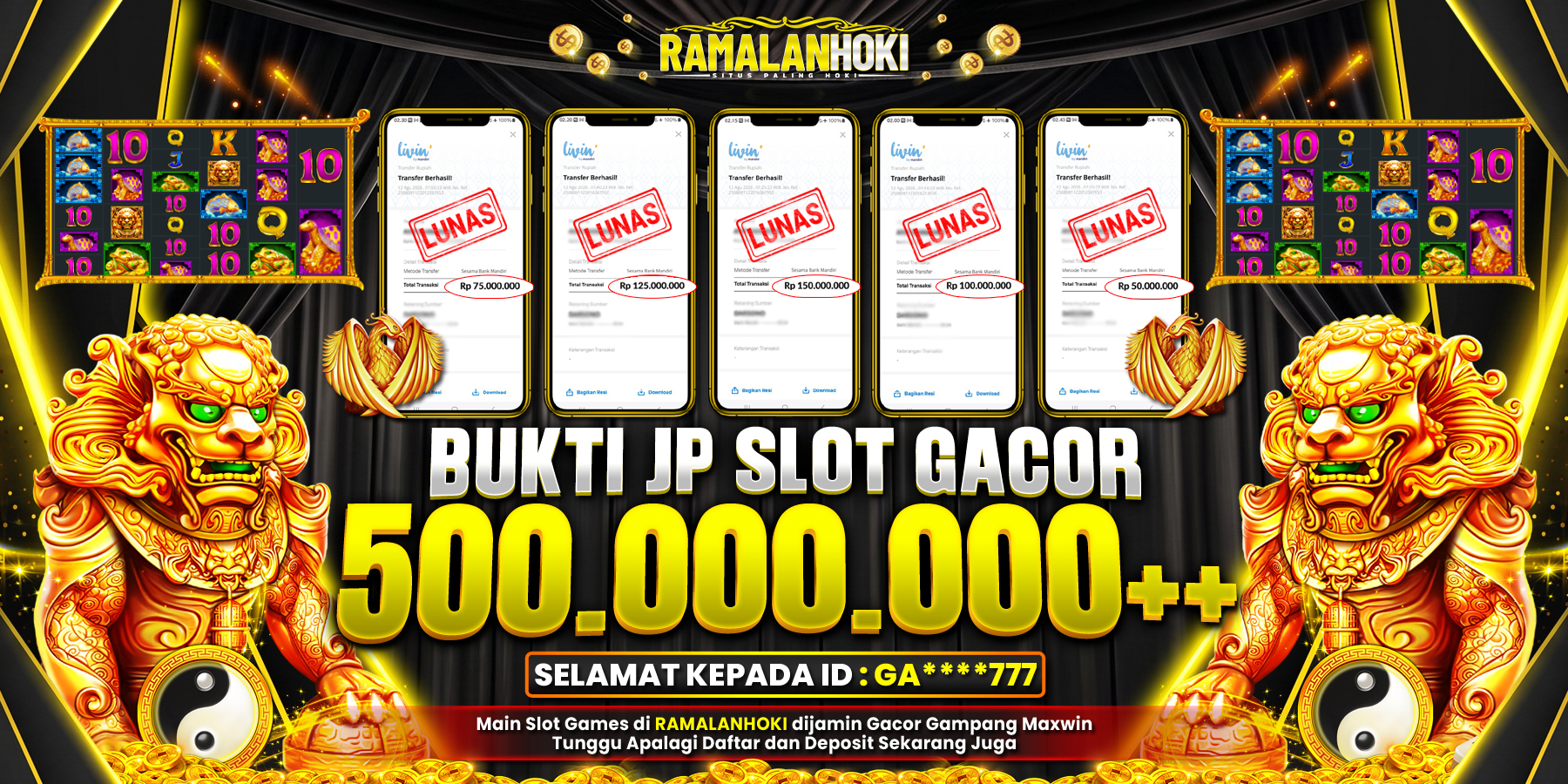 JACKPOT LIVE GAME SLOT