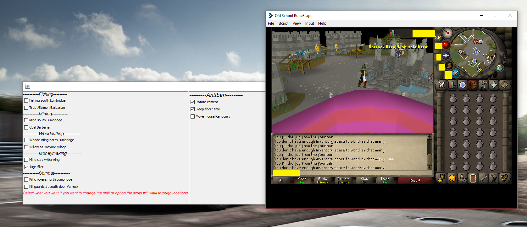 osrs tribot combat script