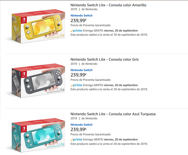 Nintendo Switch Lite Ya Disponible Para Reservar En Amazon 240 Nintendo Gaming