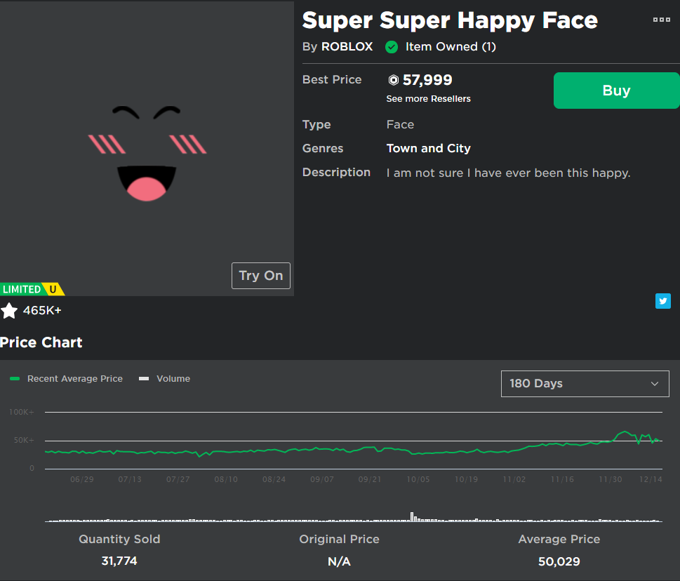 Sold Super Super Happy Face Cheap Playerup Worlds Leading Digital Accounts Marketplace - poisoned limiteds roblox