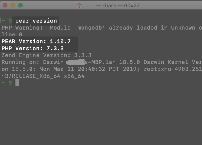 Install mongodb in mac catalina operating system