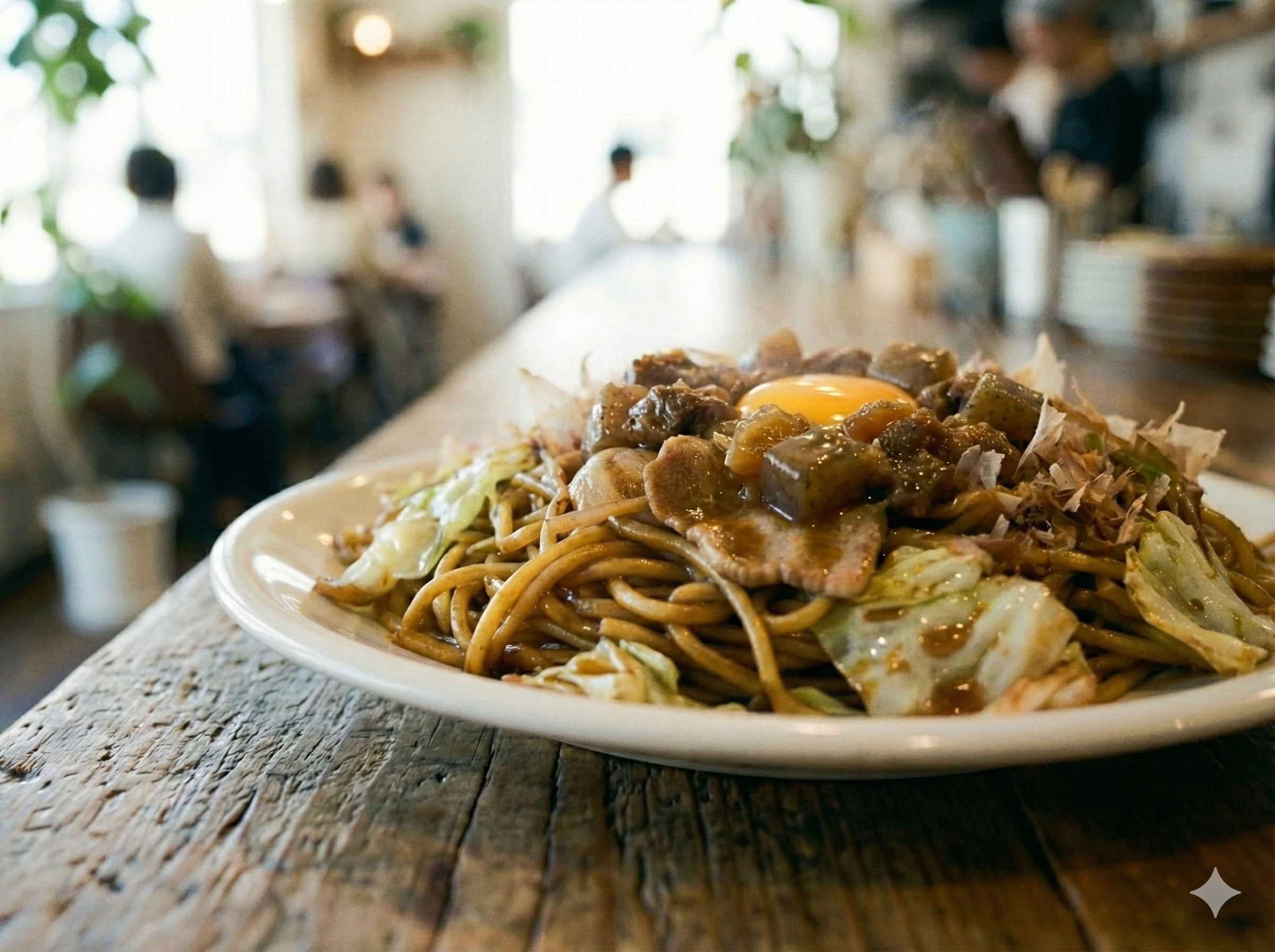 すじこん焼きそば
