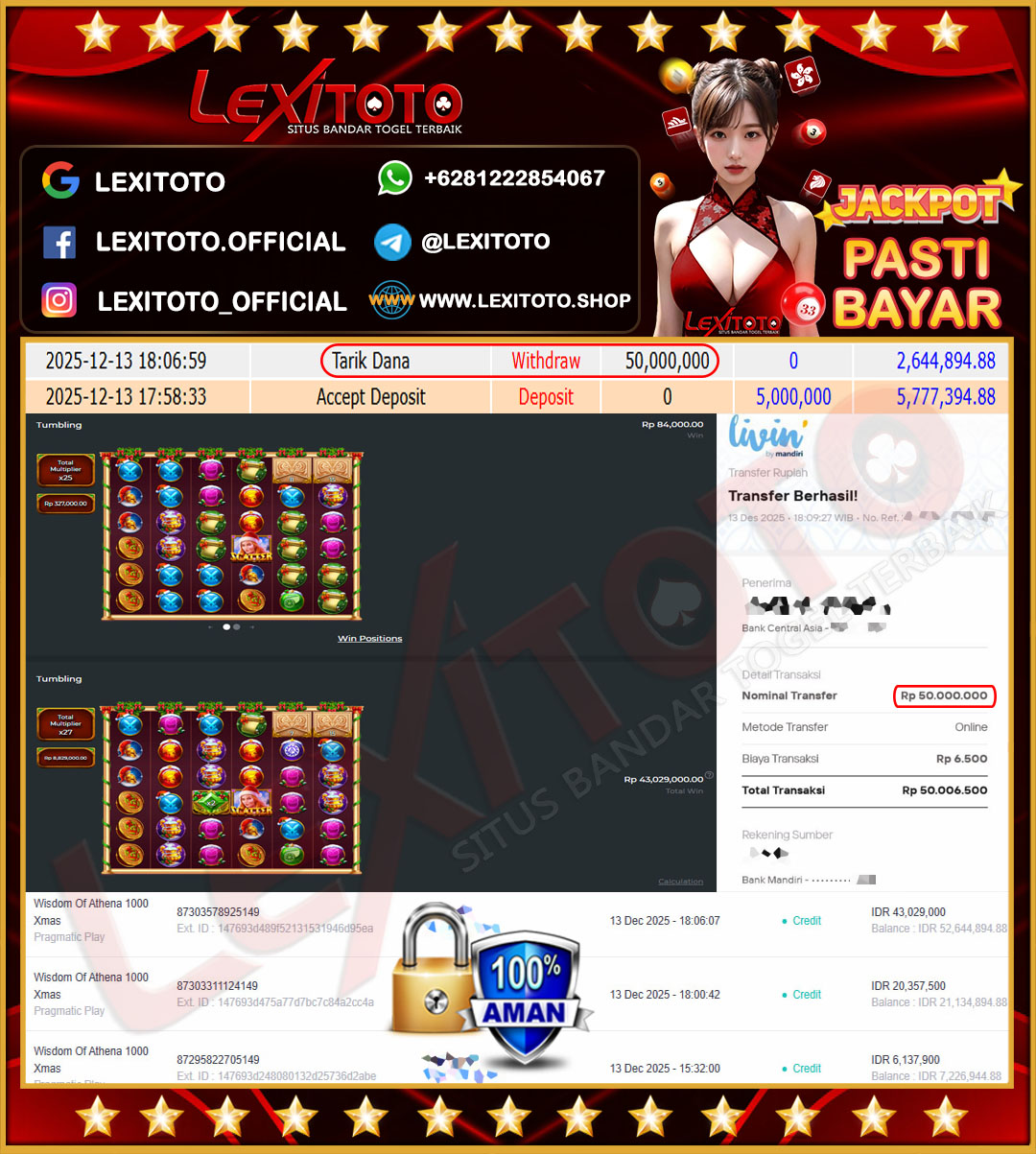 lexitoto-jackpot-slot-wisdom-of-athena-1000-xmas-rp50000000--lunas