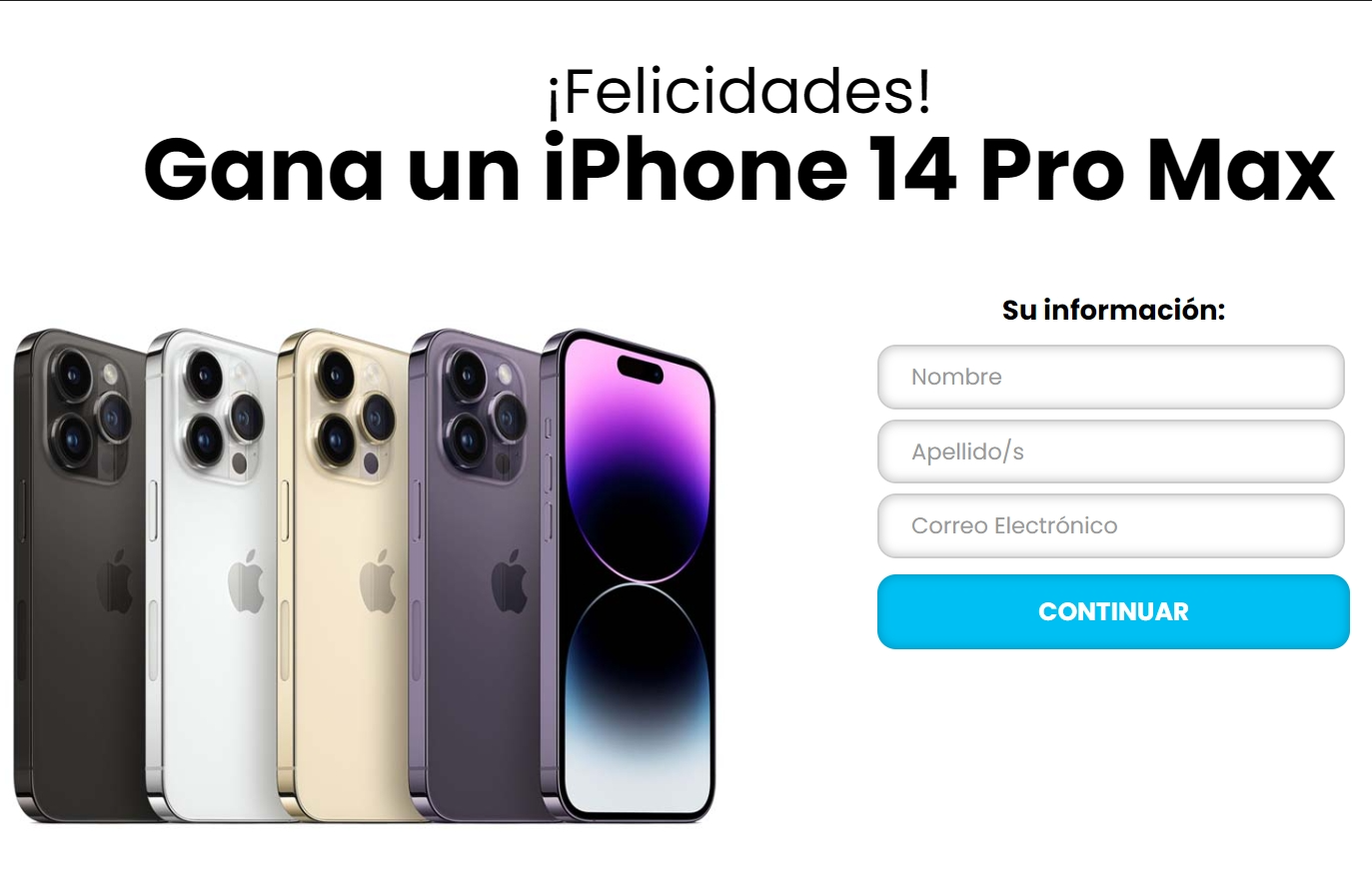 [CC Submit] MX | WINKETO Win iPhone 14 Pro Max