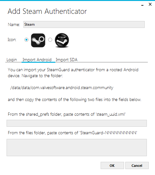 Desktop authenticator. Steam Authenticator. SDA Steam. Стим аутентификатор на ПК. Steam desktop Authenticator на андроид.