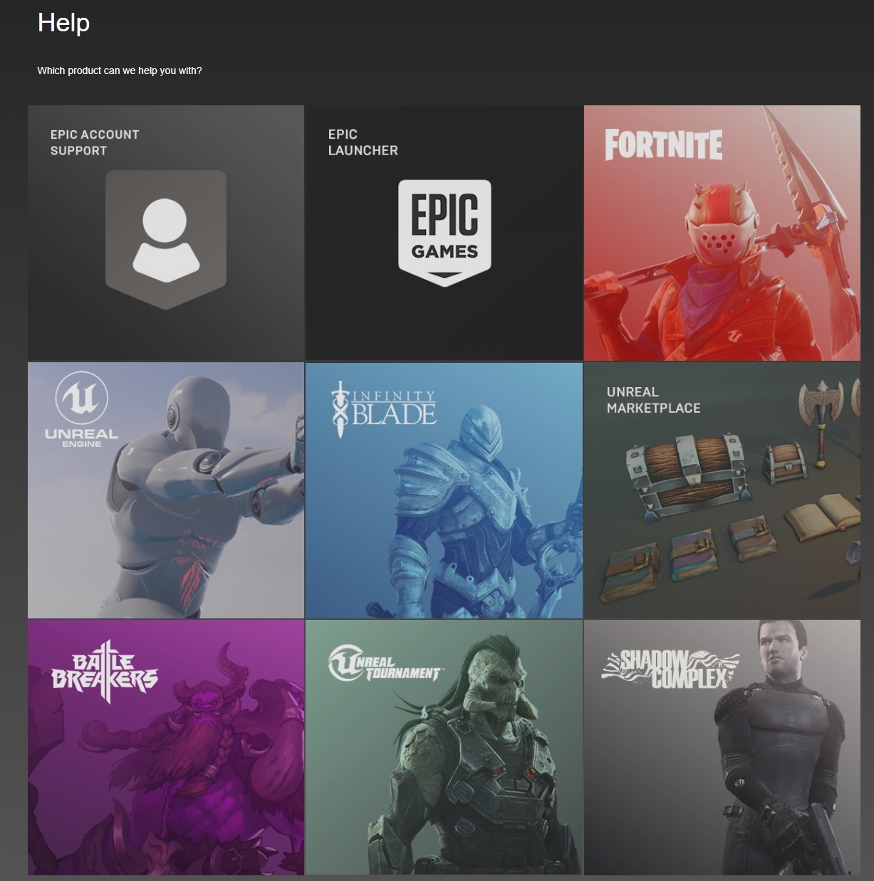 Epic Games Account Support == Fortnite-only now? - Feedback & Requests -  Epic Developer Community Forums