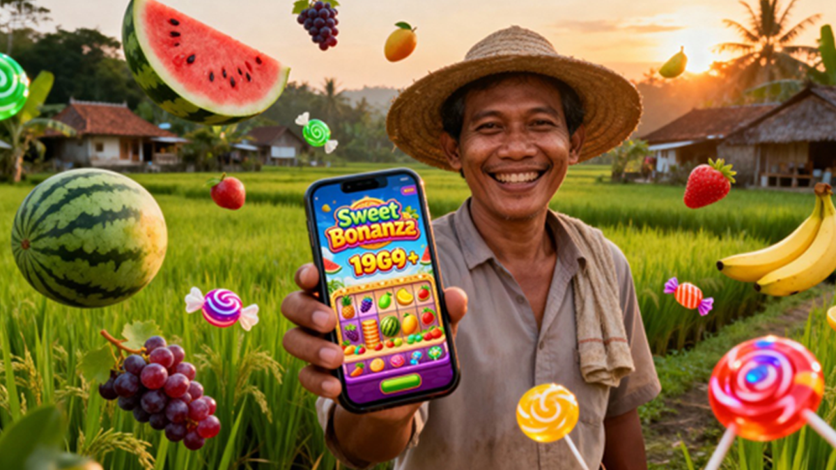 Desa Sweet Bonanza! Petani Ramai-Ramai Dapat Maxwin, Warganet: “Panen Cuan Sekaligus!”