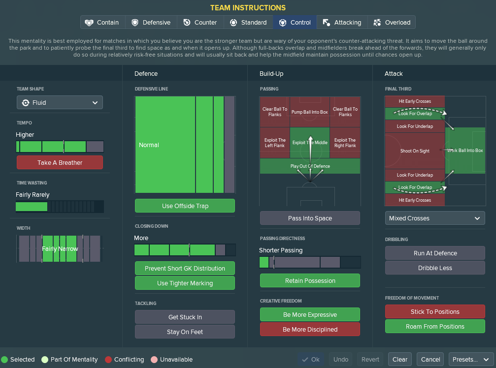 Fm 2017 Complete 4-3-1-2 Football Tactic 