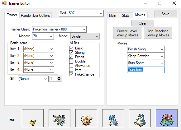 Pokemon Red/Blue Randomizer