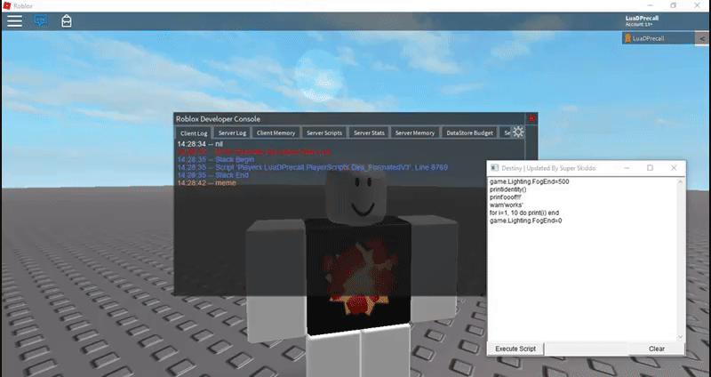 how to use script executor free roblox