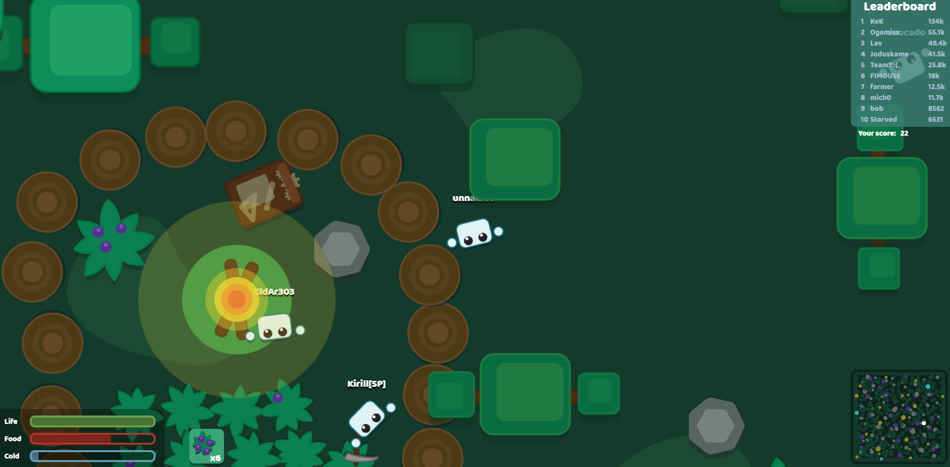 Top 5 io games Survival in 2021: Taming.io, Nightz.io, Moomoo.io, Devast.io,  Starve.io 