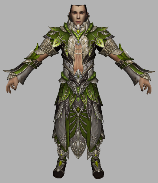 Metin2 - Beautiful green armours 4 races + lycan | Onforum.net - Web ...