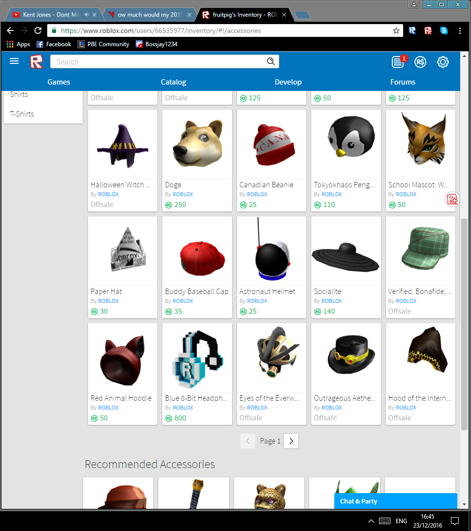 Ow Much Would My 2015 Obc Lifetime Roblox Account Cost - roblox free account 2015 obc lifetime username password