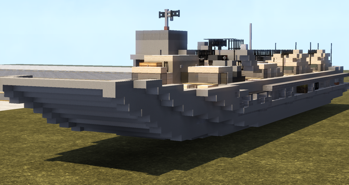 USS Wasp Class LHD 1  OR Minecraft Project