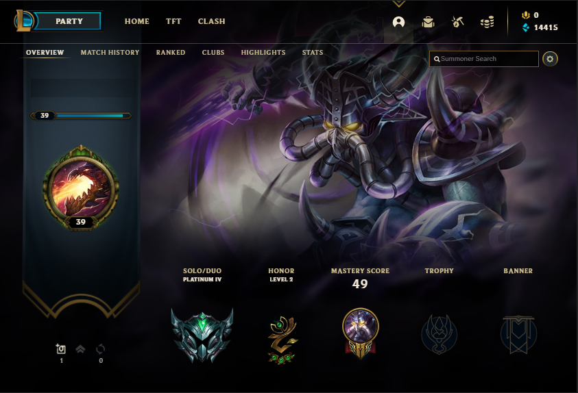 Sold - NA League of Legends Platinum 4 Account 26 Champions 15K BE ...