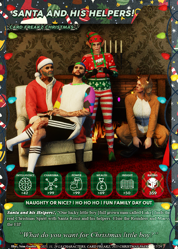 Santa and his Helpers!