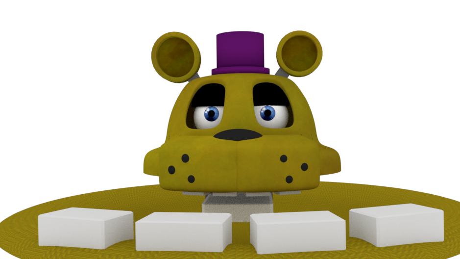 Fredbear Head Model : r/fivenightsatfreddys