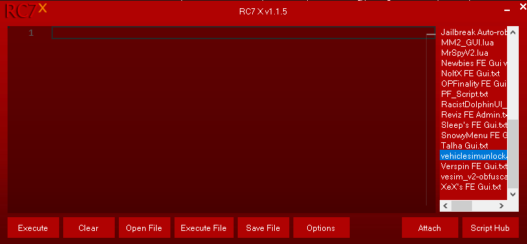 Re Release Rc7 X Synapse X Theme - roblox rc7 dark theme