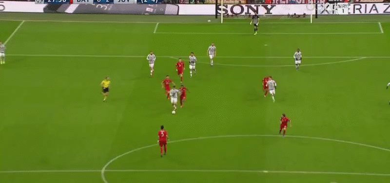 Lo que ha hecho Morata en el gol de la Juve es increible