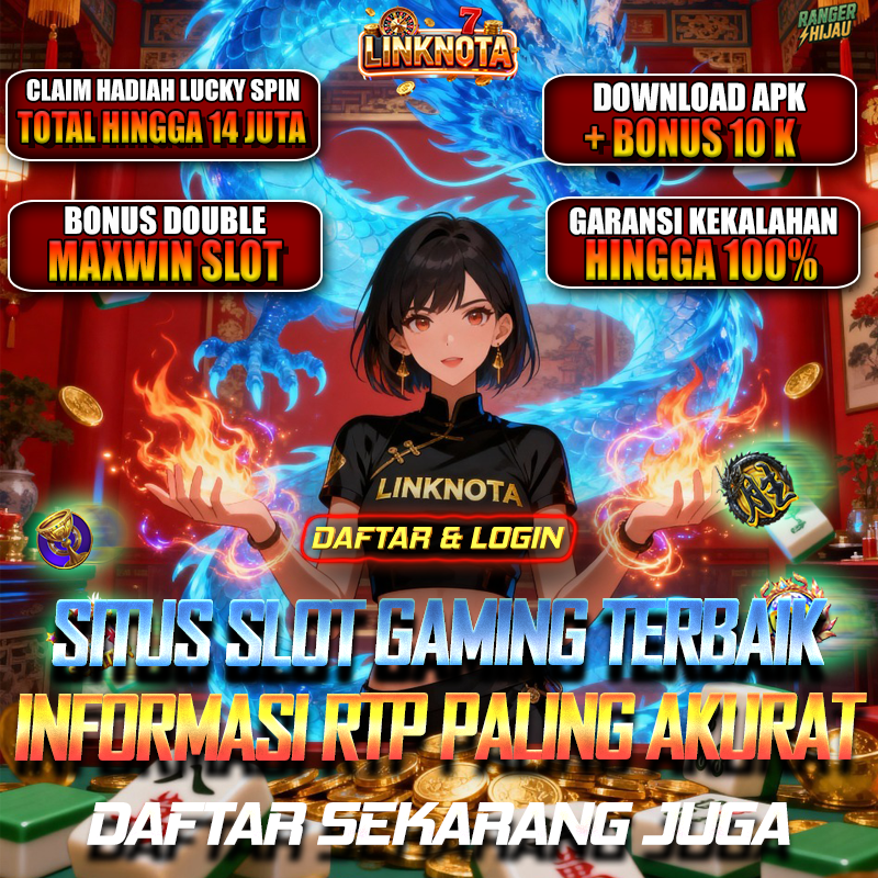 LINKNOTA898 Daftar Situs Slot Gaming Dengan Fitur Demo Terbaik Dan Partner Slot777 Resmi
LINKNOTA898 Daftar Situs Slot Gaming Dengan Fitur Demo Terbaik Dan Partner Slot777 Resmi