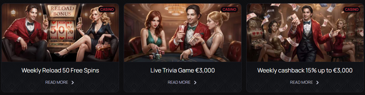 general bonuses and promotions