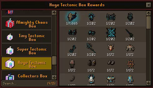Huge Tectonic Box