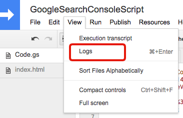 Google Apps ScriptでGoogle Search Consoleの情報を取得する