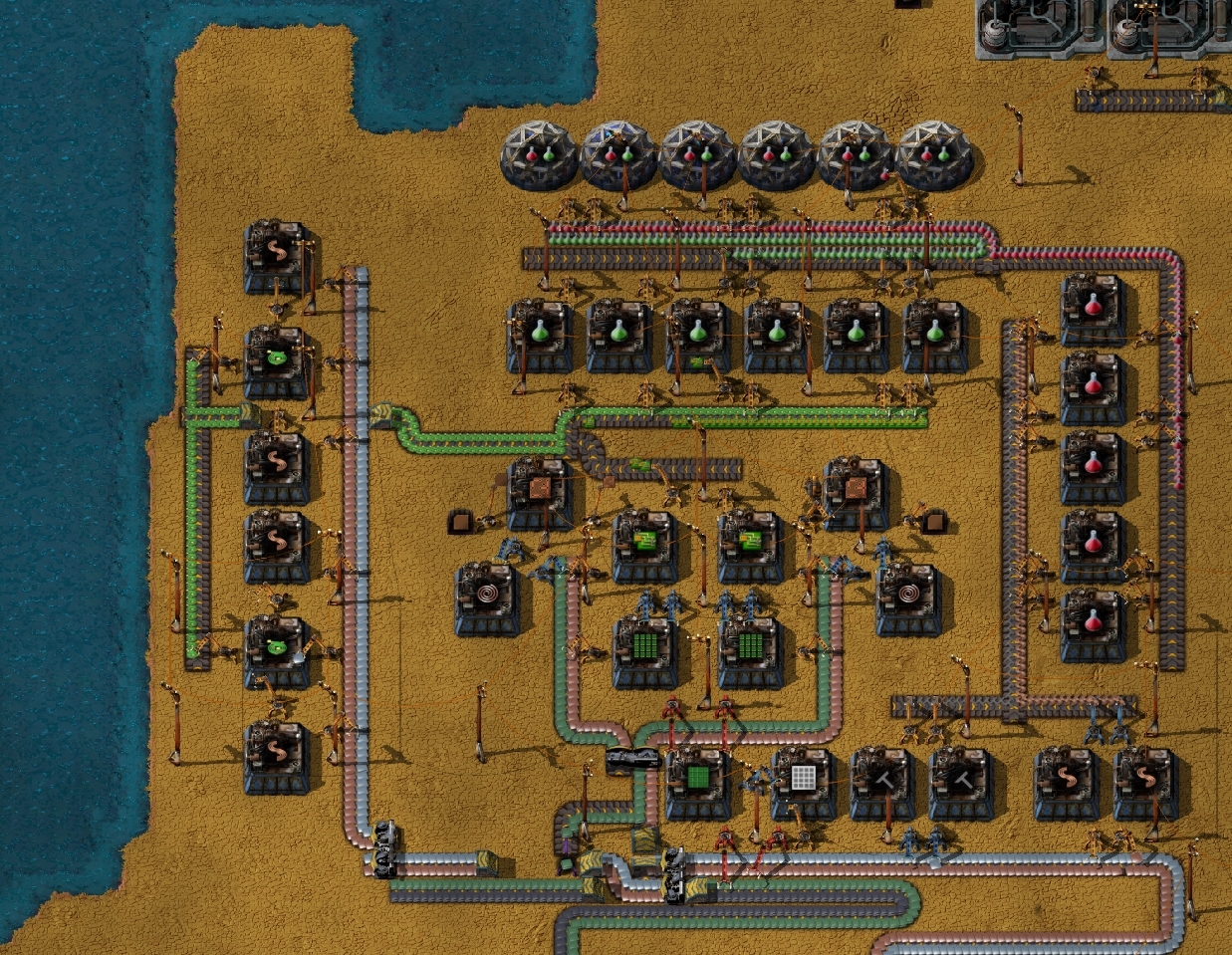 Welcome to my SeaBlock base after ~30 hours : r/factorio